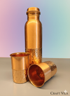 HANDICRAFTED COPPER BOTTLE